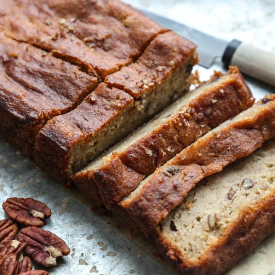 Maple-Pecan Banana Bread