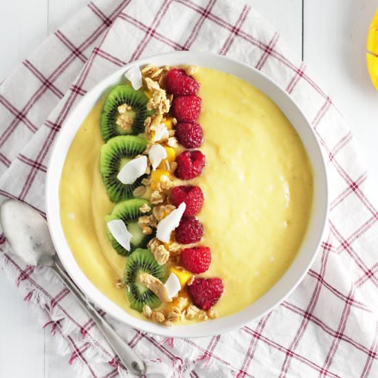 Pineapple Mango Smoothie Bowl