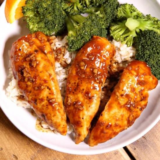 Hoisin Orange Chicken Tenders