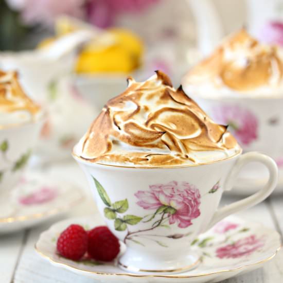 Lemon Meringue Teacup Cakes