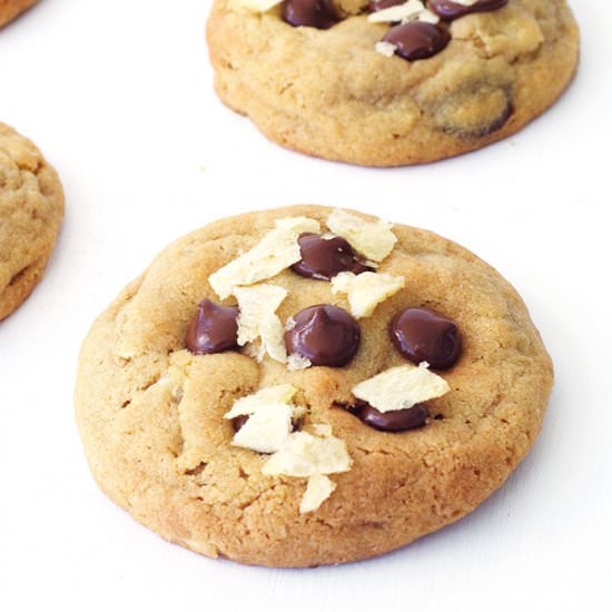 Potato Chip Chocolate Chip Cookies