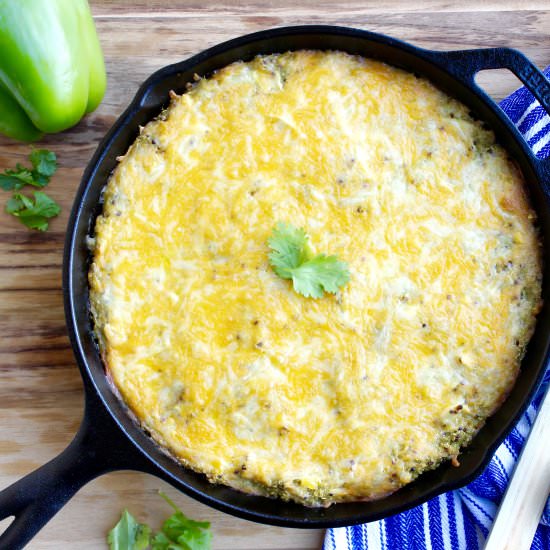 Chicken Enchilada Quinoa Bake