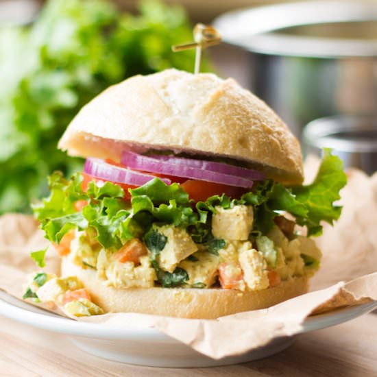 Vegan Tofu Egg Salad