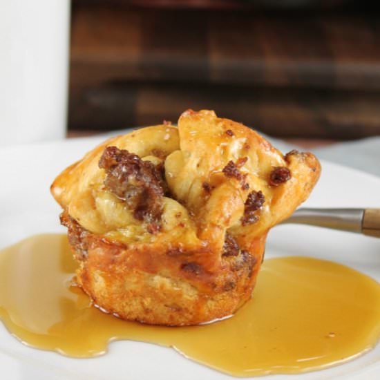 Sausage Monkey Bread Muffins
