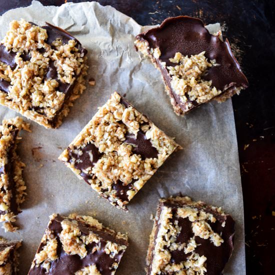 Coconut Fudge Bars
