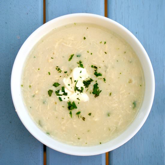 Healthy Cream of Chicken Soup