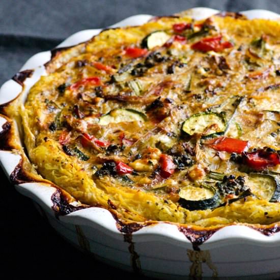 Spaghetti Squash Quiche