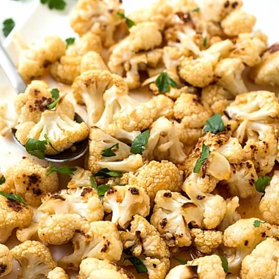 Thai Chili Cauliflower Bites