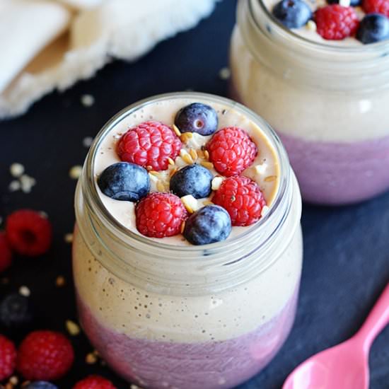 Berry Buckwheat Chia Pudding