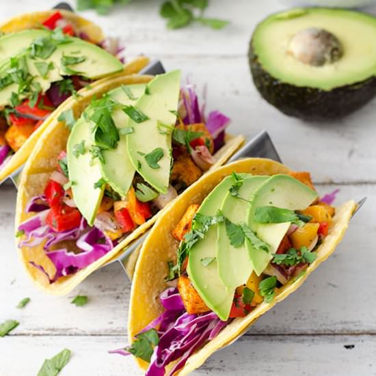 Tropical Tofu Tacos