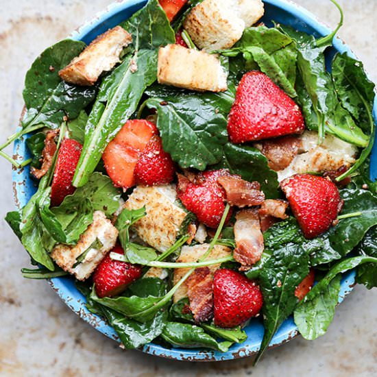 Kale and Strawberry Salad
