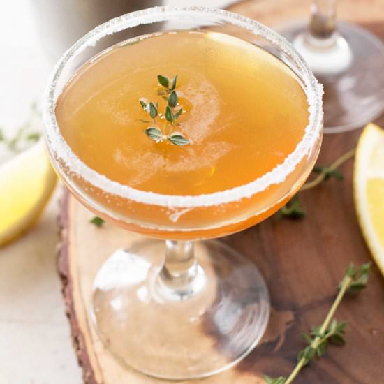 Lemon Thyme Sidecar