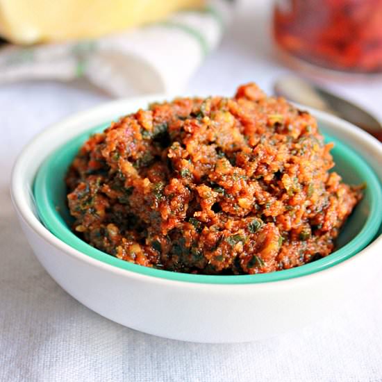 Sun Dried Tomato Pesto