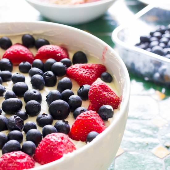 Summer Berry Trifle