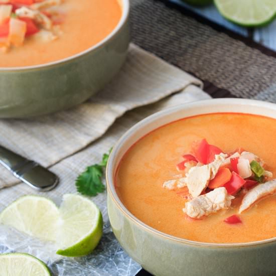 Thai Chicken and Vegetable Soup