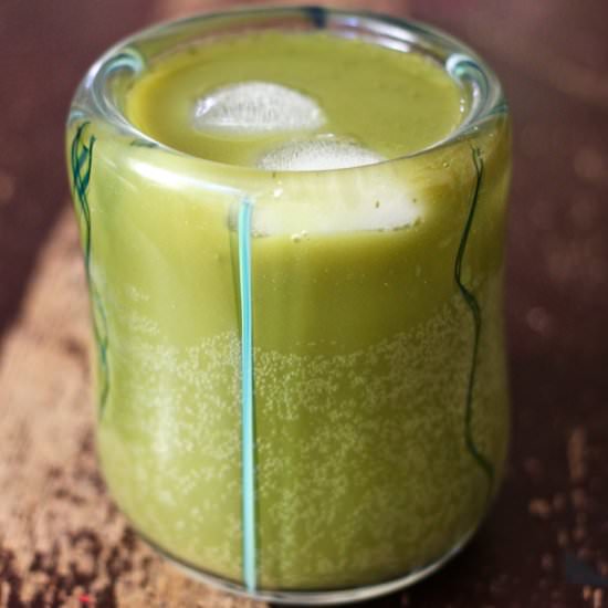 Matcha Maple Soda
