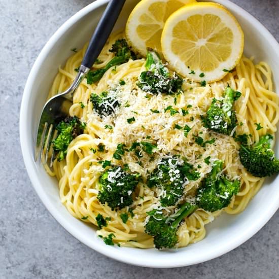 Broccoli Spaghetti Carbonara