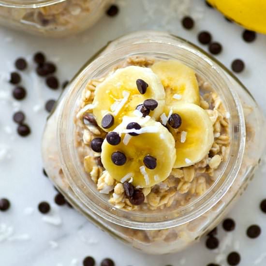 Banana Chai Overnight Oats
