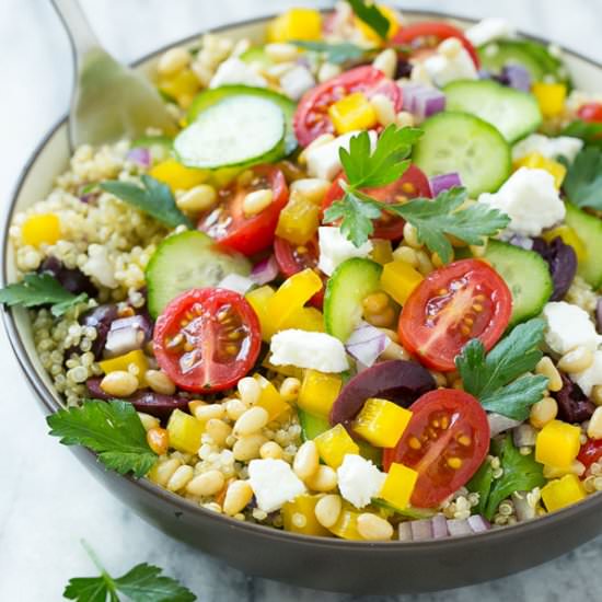 Mediterranean Quinoa Salad