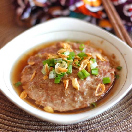 Steamed pork with Tung Chai