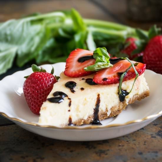 Goat Cheese Cheesecake