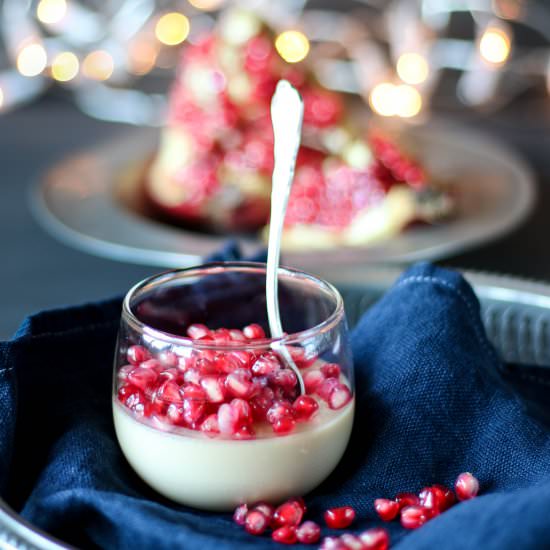 Dulce de leche panna cotta