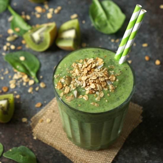 Spinach and Kiwi Smoothie
