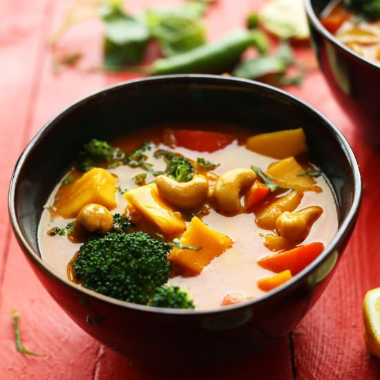 Thai Yellow Curry with Mango