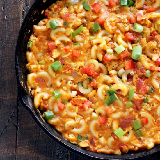 One Skillet Vegan Hamburger Helper