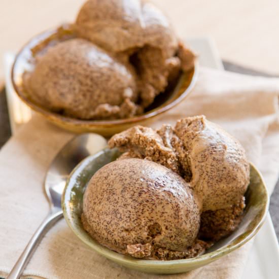 Mocha Frozen Yogurt