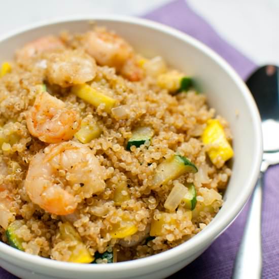Shrimp Fried Quinoa