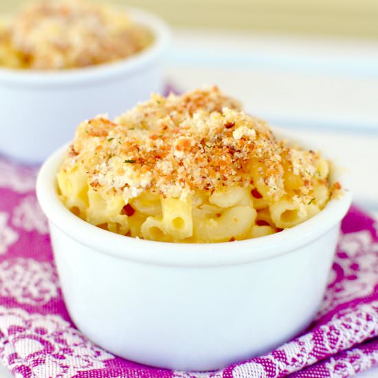 Greek Yogurt Mac & Cheese (gf)!