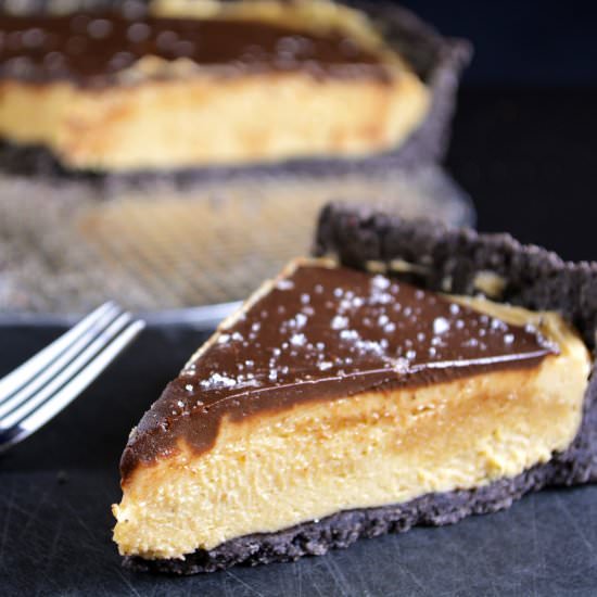 Peanut Butter Mousse Chocolate Cake