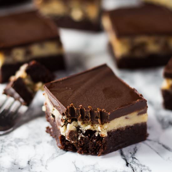 Chocolate Chip Cookie Dough Brownies