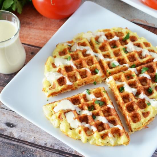 Waffled Cauliflower With Thyme