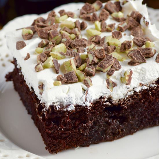 Baileys Poke Cake