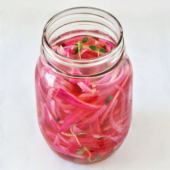 Quick-Pickled Red Onions