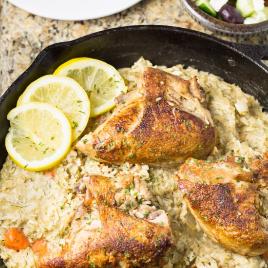 Lemon Rice with Chicken