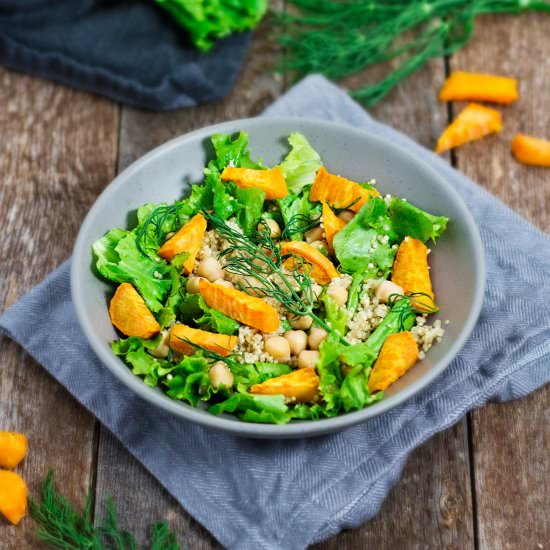 Sweet Potato Fennel Salad