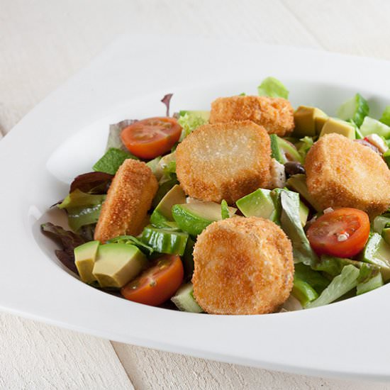 Fried Goat Cheese Salad