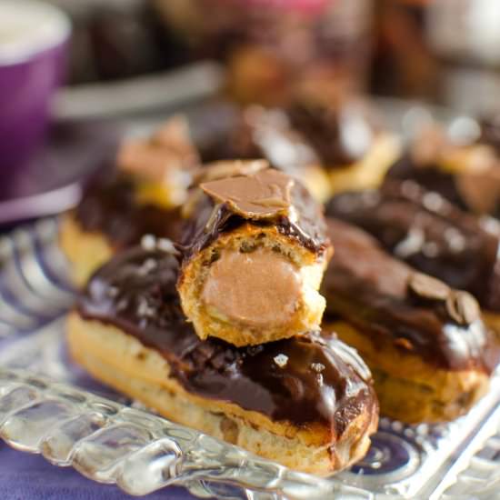 Mini Chocolate Eclairs