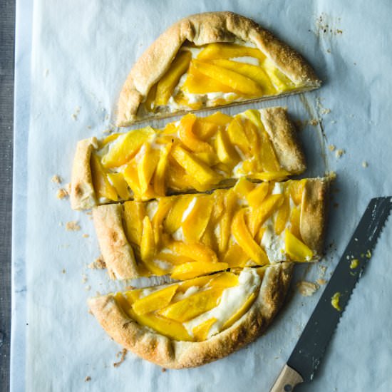 Mango Cream Cheese Crostata