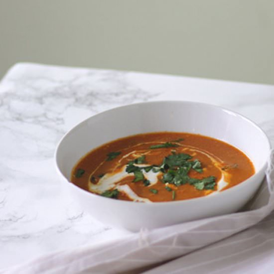 Coconut Masala Sauce with Prawns