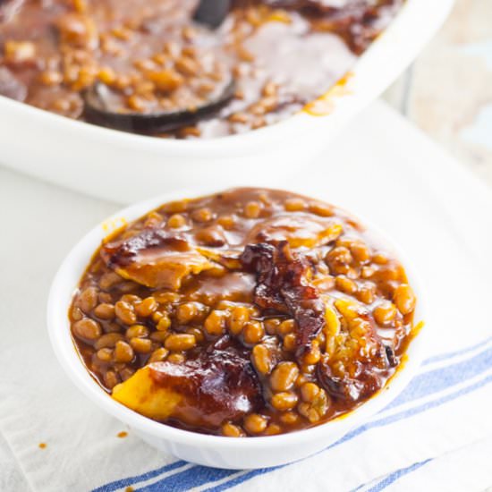Homemade Bacon Baked Beans