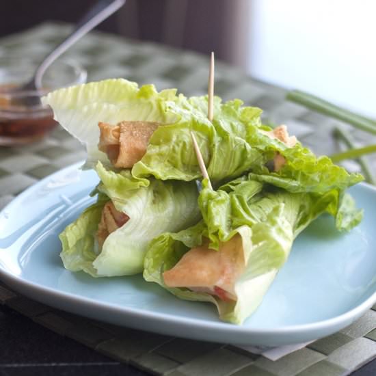 Lettuce Wrapped Spring Rolls