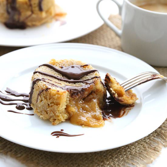 Molten Peanut Butter Lava Cakes