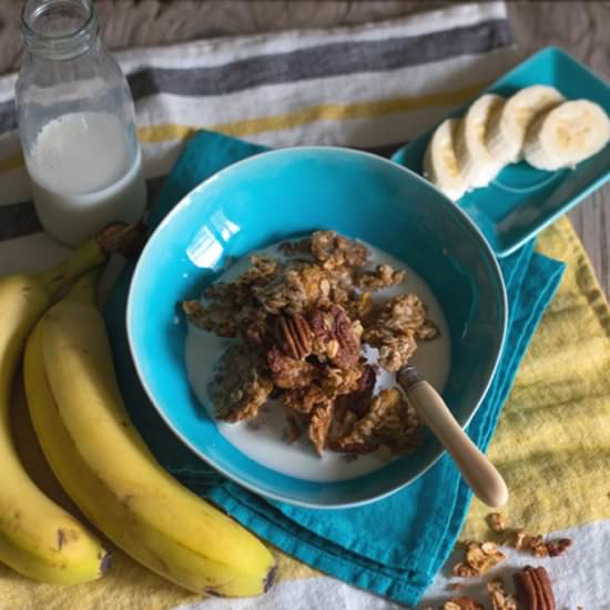 Banana Bread Granola