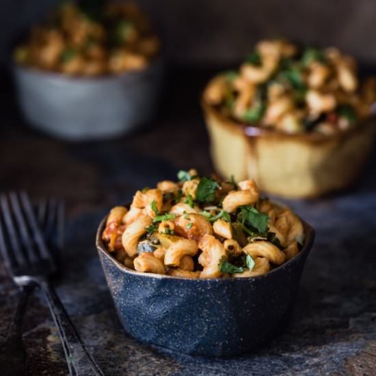 Creamy Vegetable Macaroni Pasta