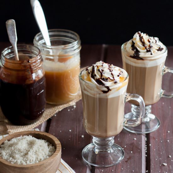 Salted Caramel Mocha Latte