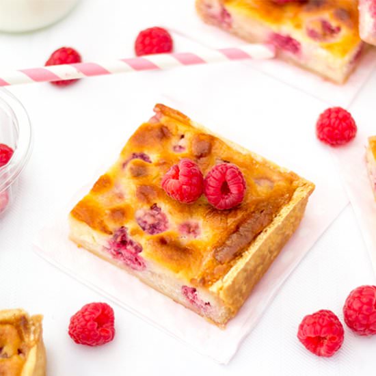 Raspberry Tart Bars